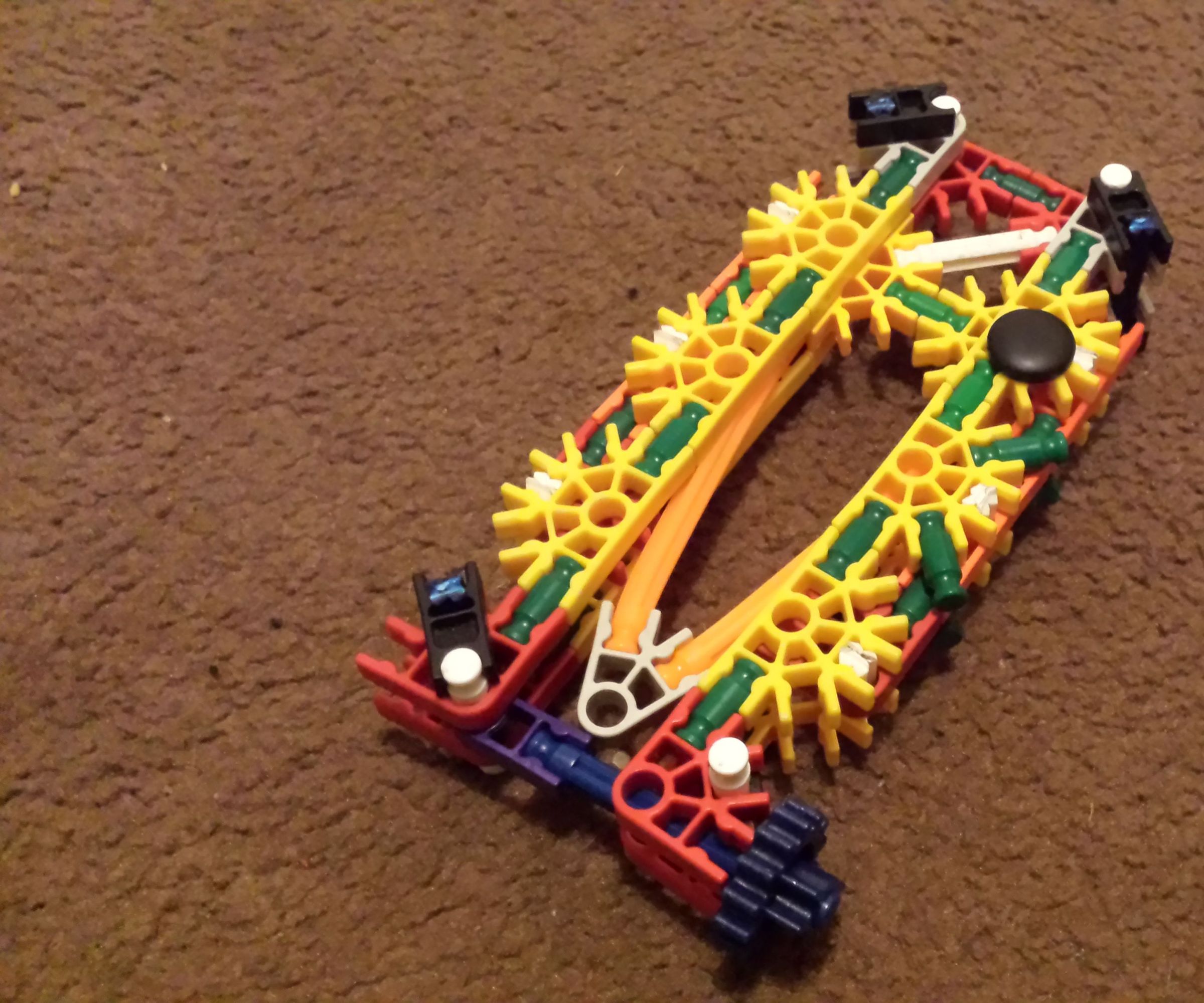 DIY guide for Butterfly Knife (knex Form) with step-by-step instructions