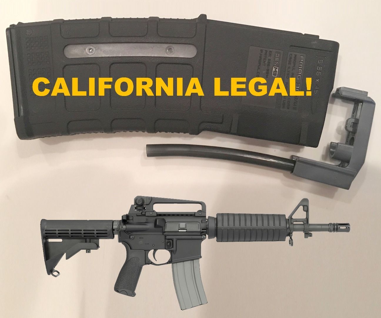How to Convert a 30Round Magpul PMAG M3 AR15 Magazine for Legal California Use 8 Steps