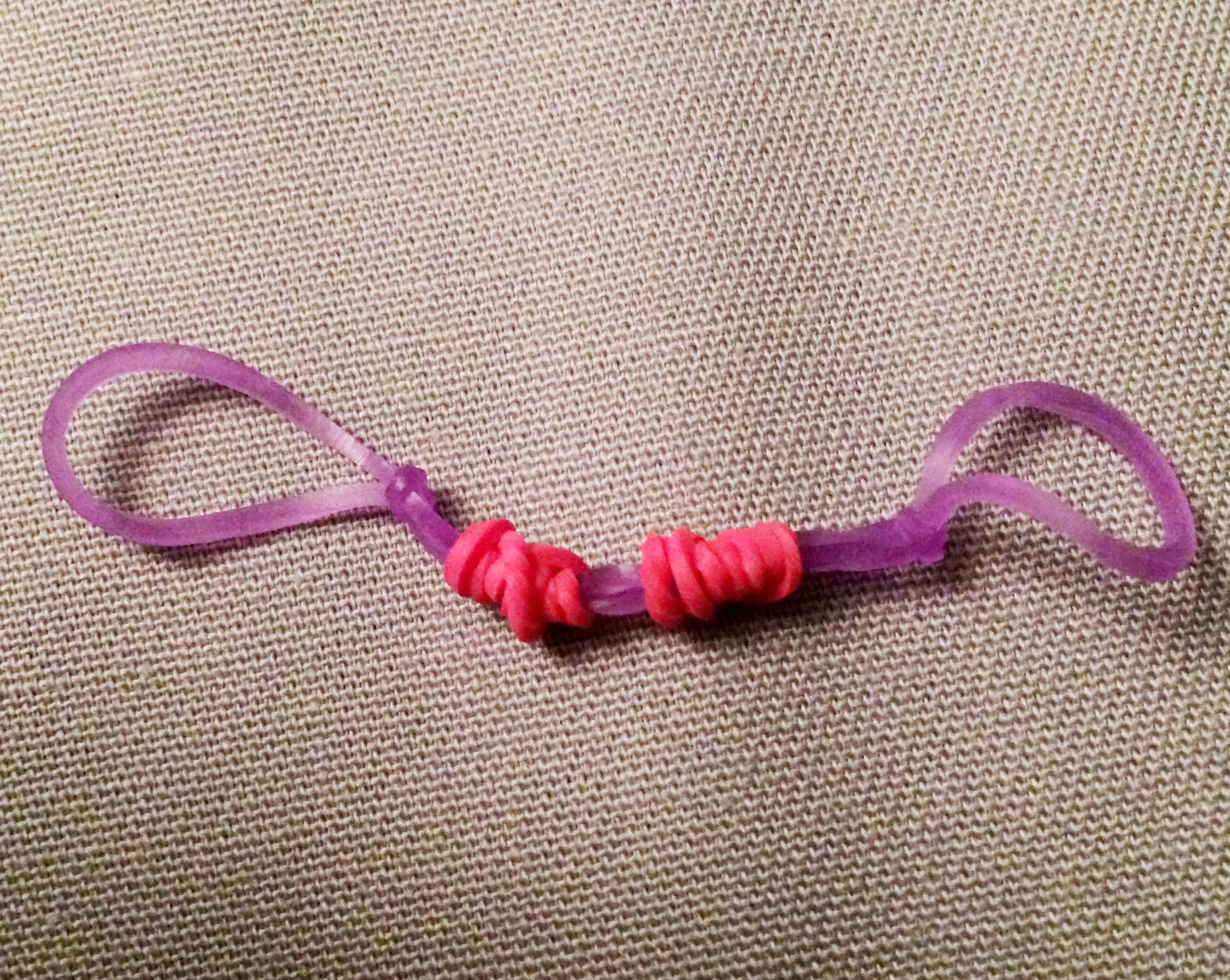 Spider Rubber Band Bracelet No Rainbow Loom Needed 6 Steps (with