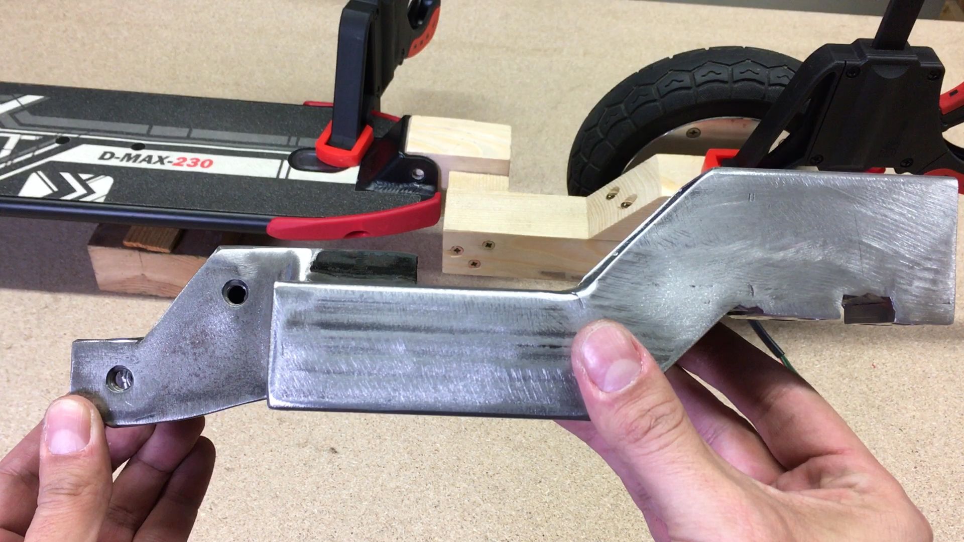 DIY: Electric Scooter Conversion With Hoverboard Parts : 16 Steps (with ...