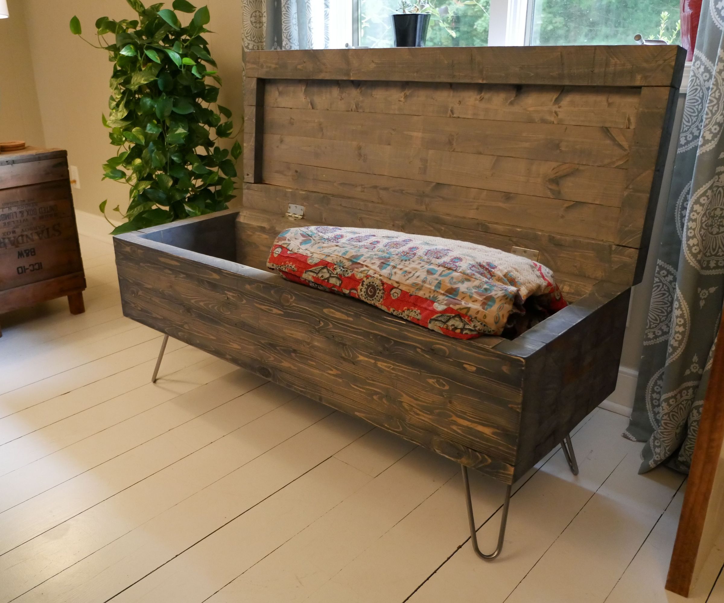 DIY Butchers Block Chest
