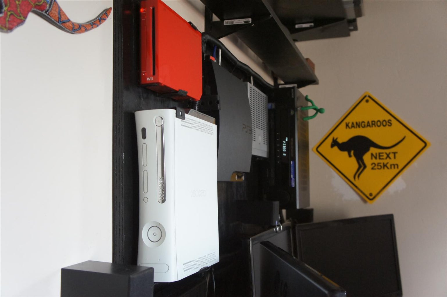 The Wall (wall Mount Your Game Consoles / Monitors / Devices) 10