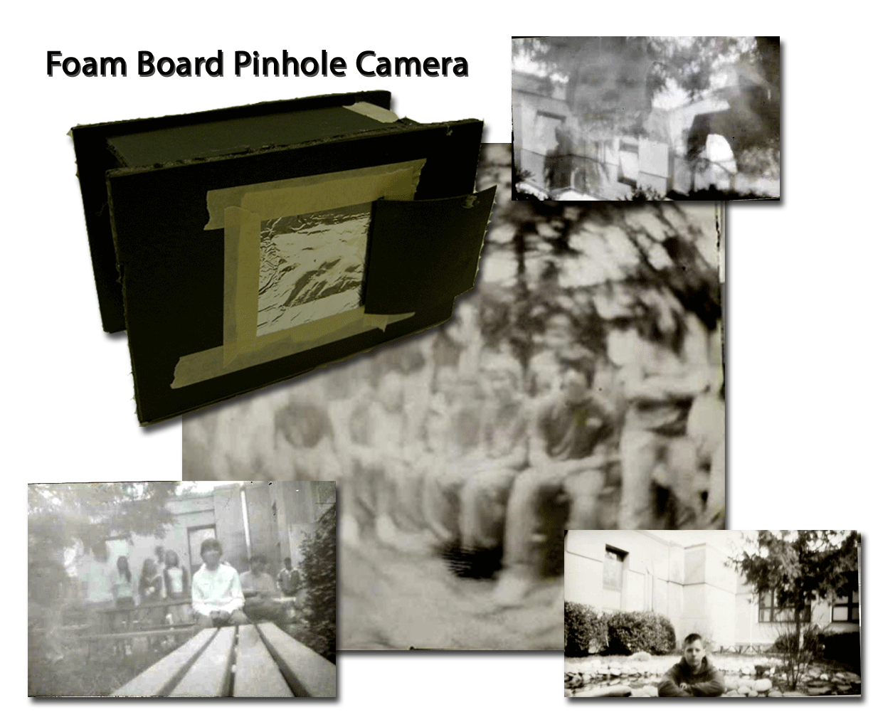 Step-by-step guide for foam board pinhole camera DIY Project DIY project