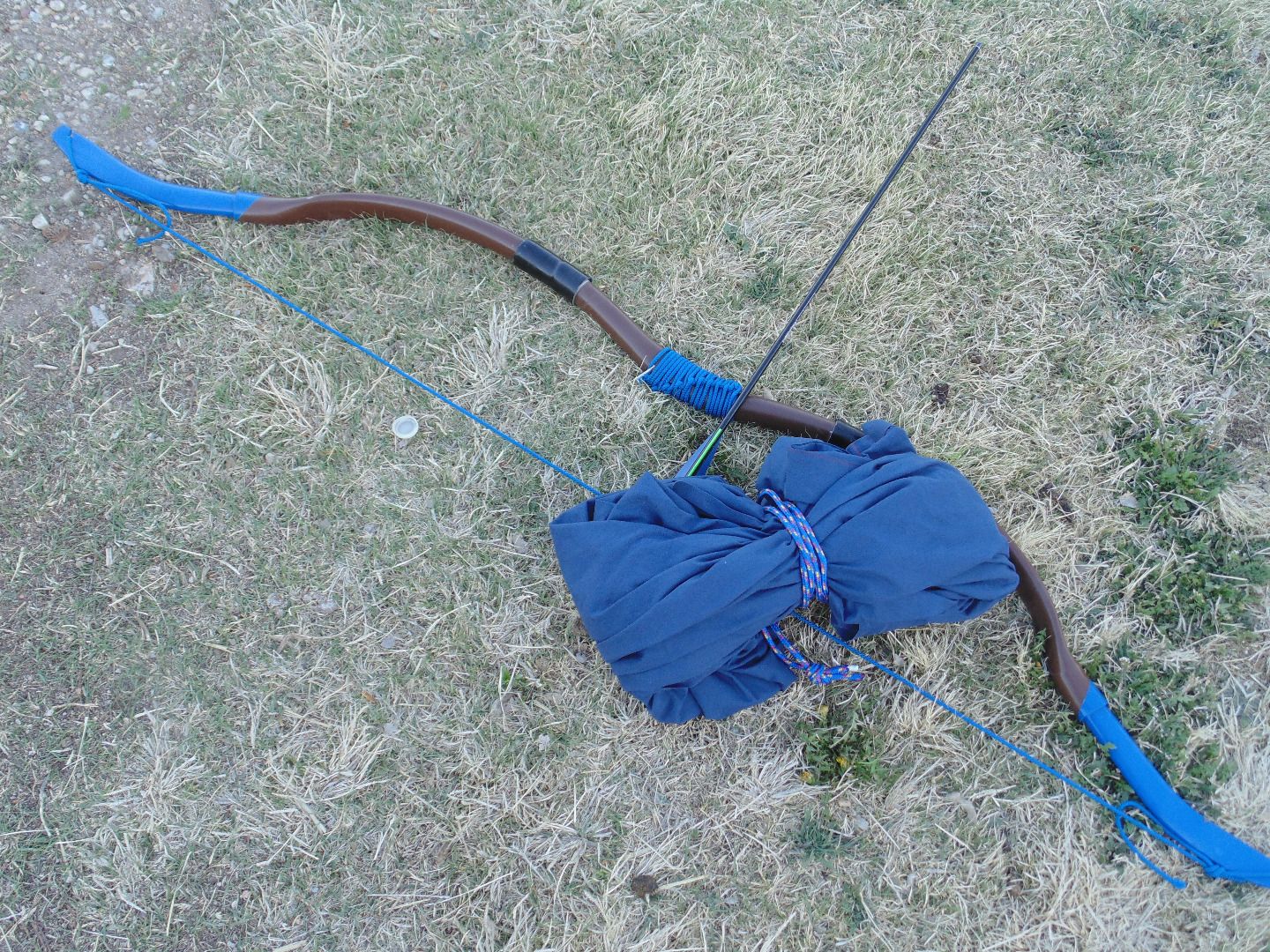 Combination Ergonomic Frame Pack, PVC Takedown Recurve Bow, and