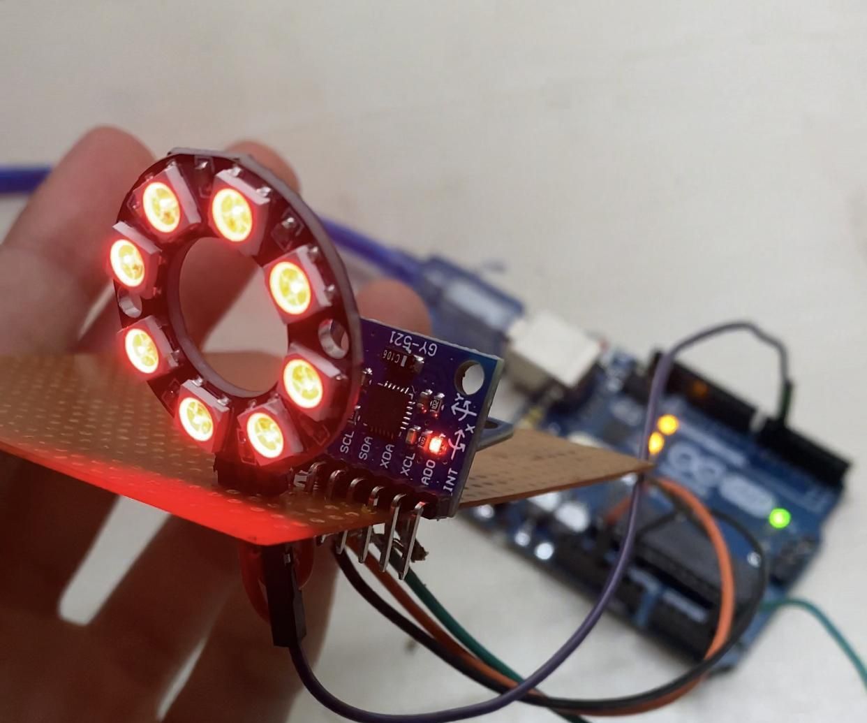 arduino neopixel led ring ws2812 - visuino tutorial DIY Project to ...