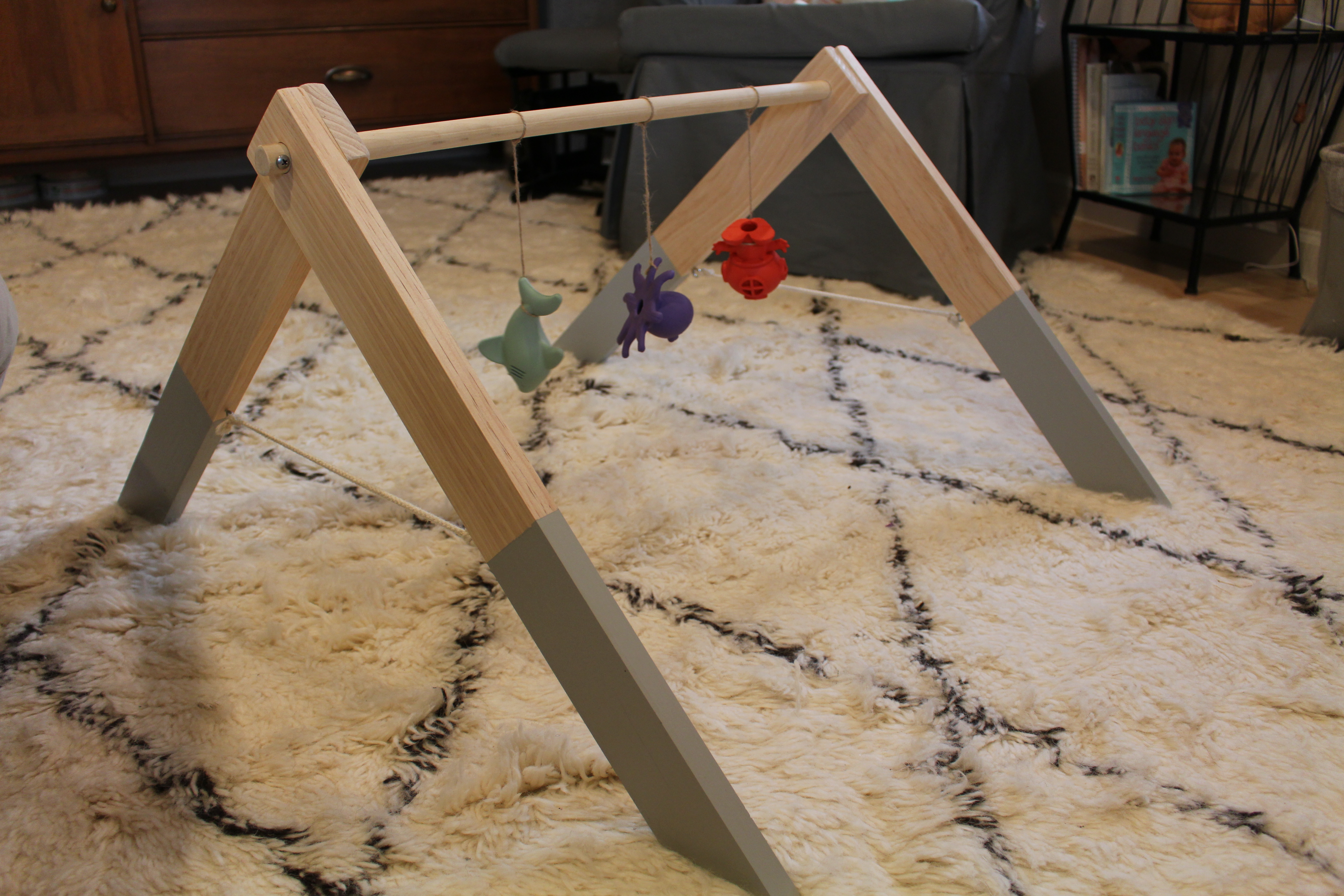 diy wooden play gym