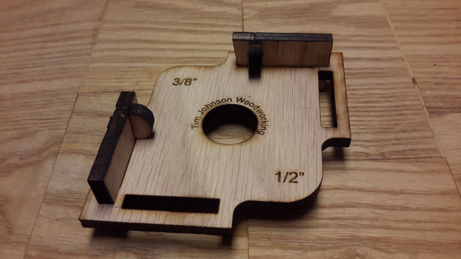 Corner Radius Router Jig + Full Box Set 7 Steps (with Pictures