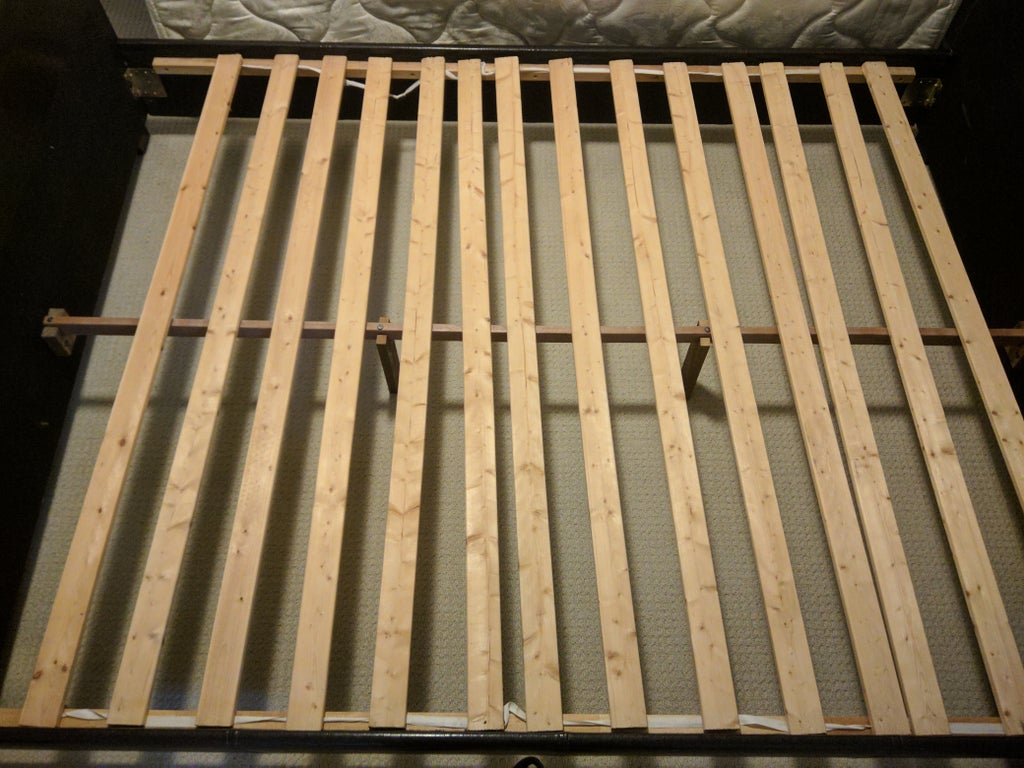 Bed Slats Improvement 3 Steps With Pictures Instructables Best Wood To Use For Bed Slats