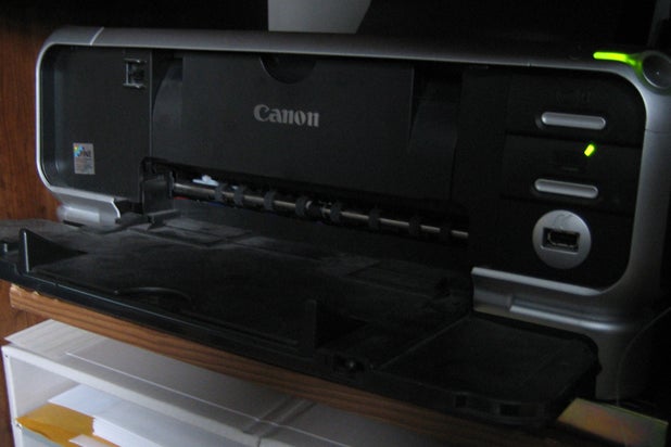 modify canon pixma printer to print on