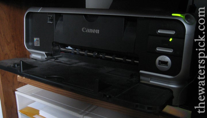 modify canon pixma printer to print on