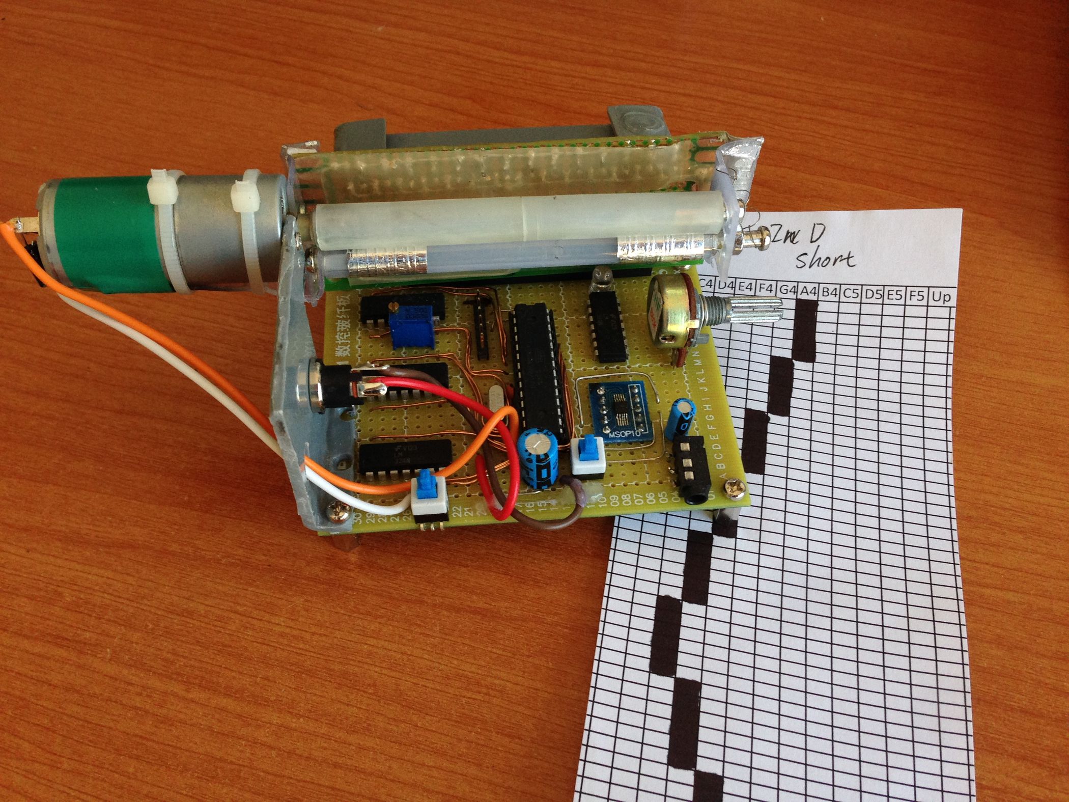 Electronic Music Box Powered by Arduino (sort Of) 6 Steps (with