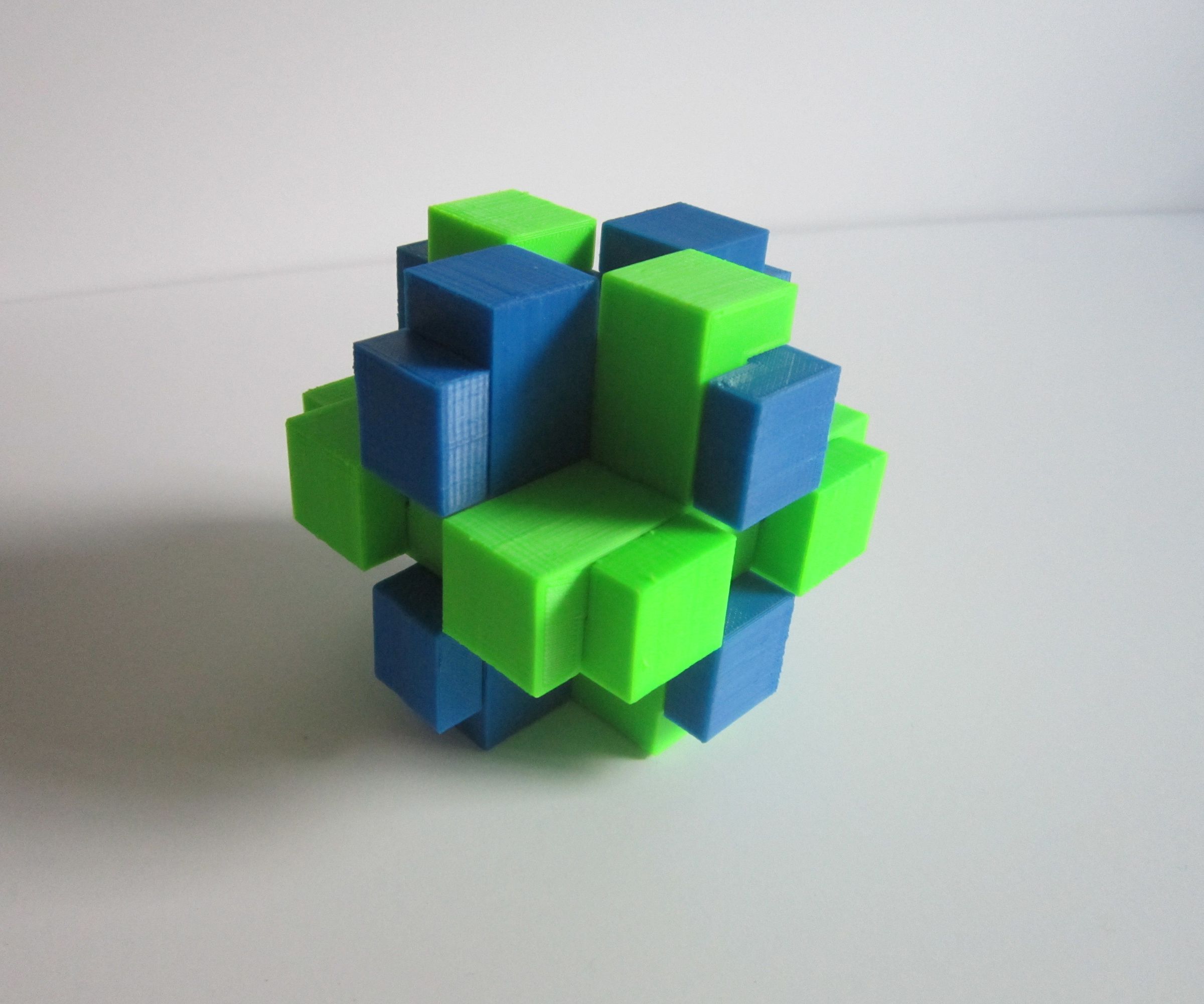 3d printed brain teaser puzzle DIY Project DIY Project Image