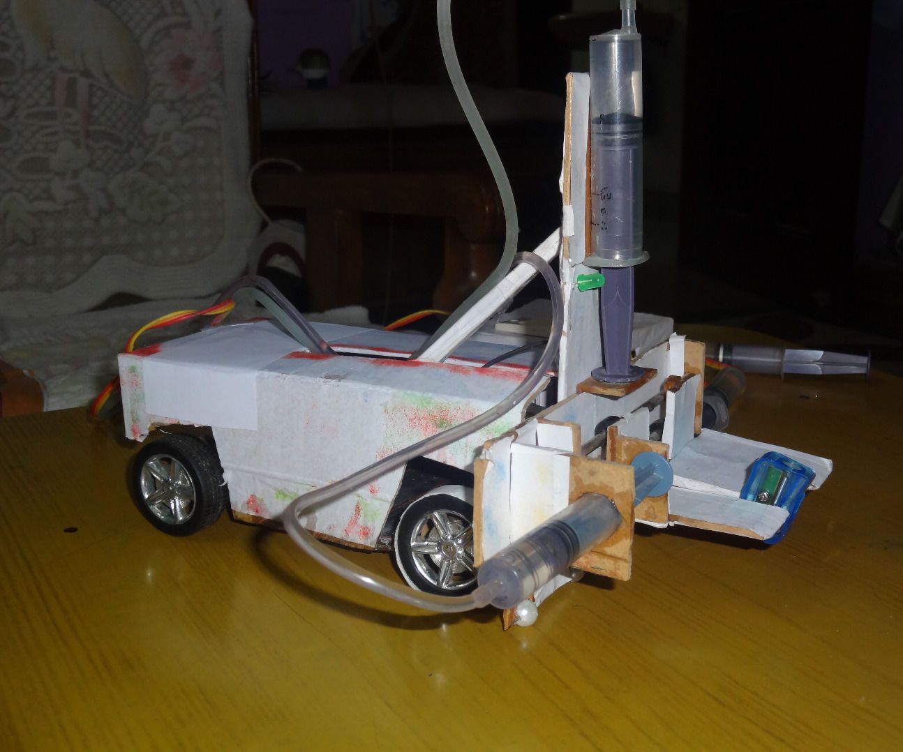 Hydraulic Forklift 5 Steps Instructables