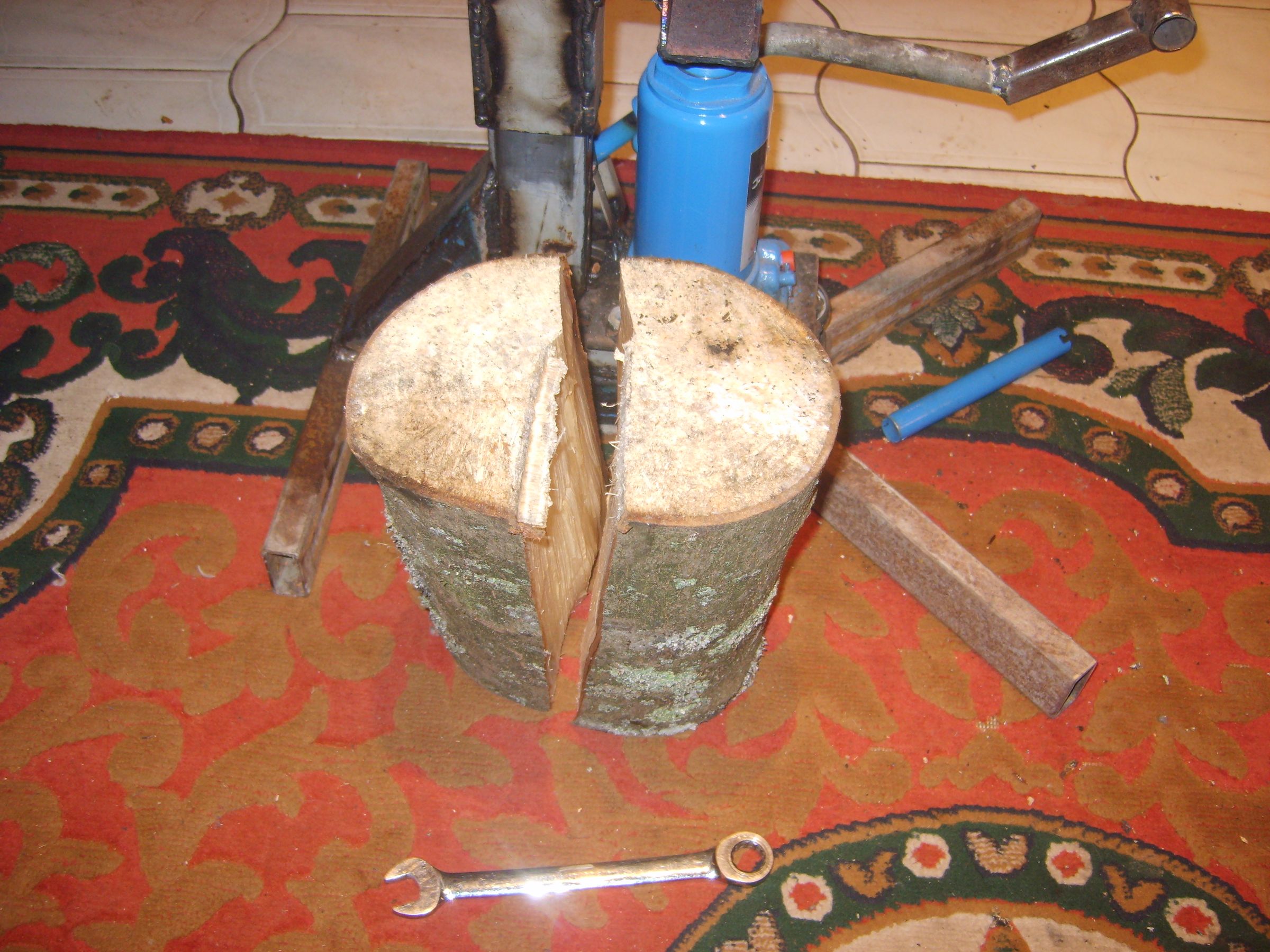 Foot Operated Log Splitter 8 Steps (with Pictures) Instructables