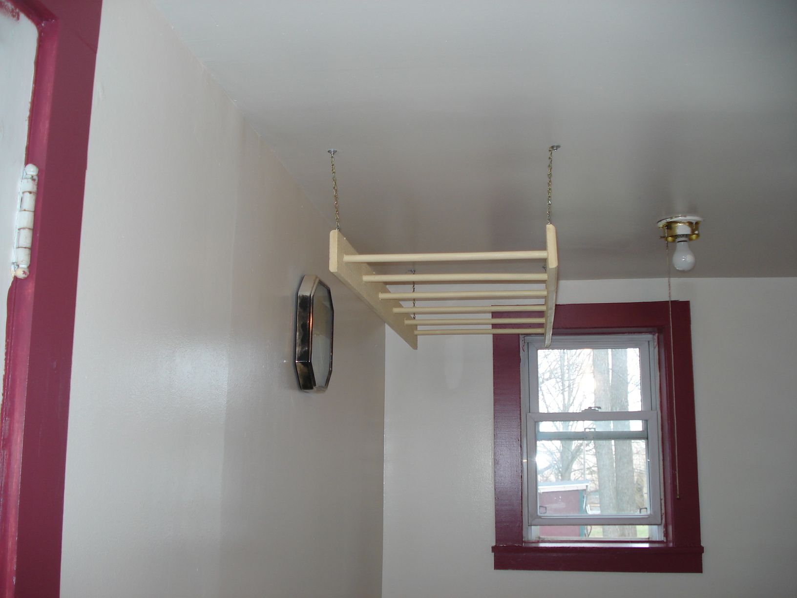 How to Make a Inside Hanging Clothes Rack 7 Steps (with Pictures