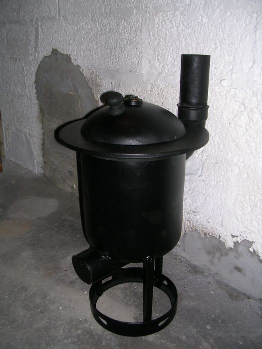gas tank diy wood stove
