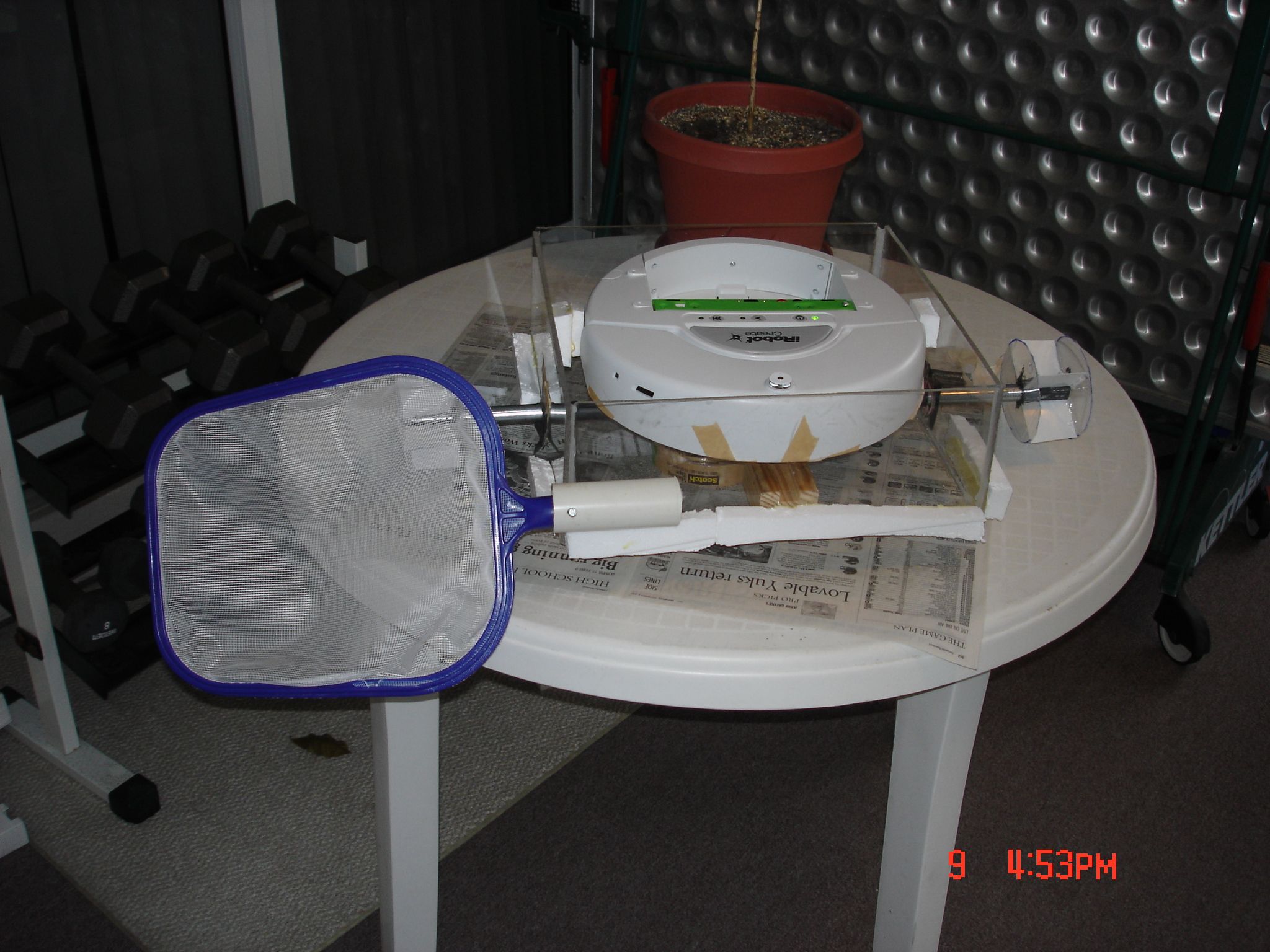 IRobot Create Pool Skimmer/Cleaner 6 Steps Instructables