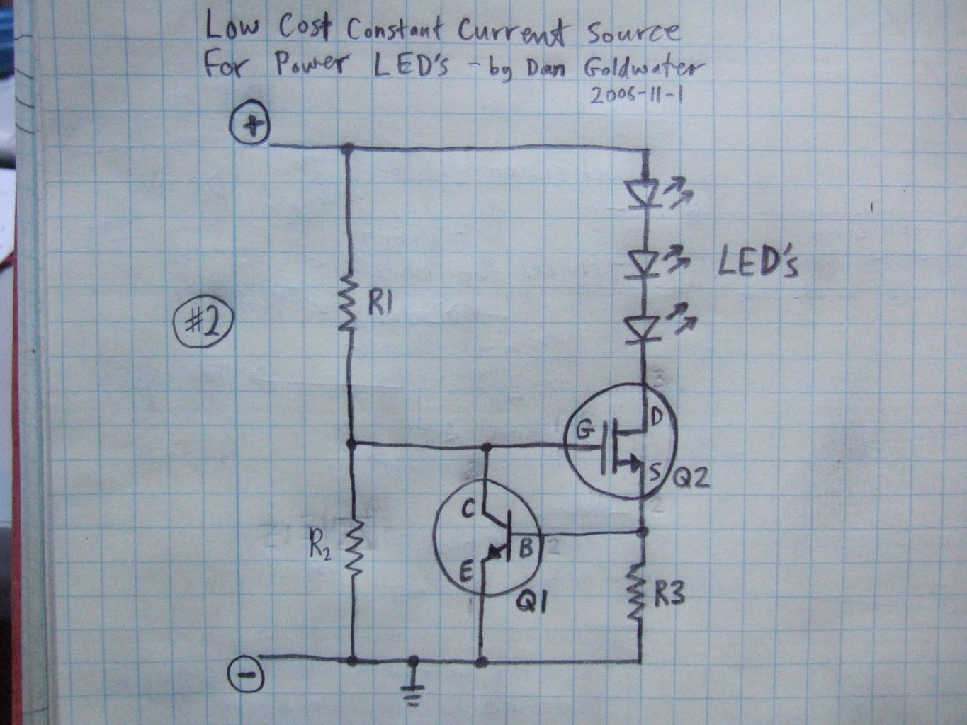 High Power LED Driver Circuits : 12 Steps (with Pictures) Circuit Diagram