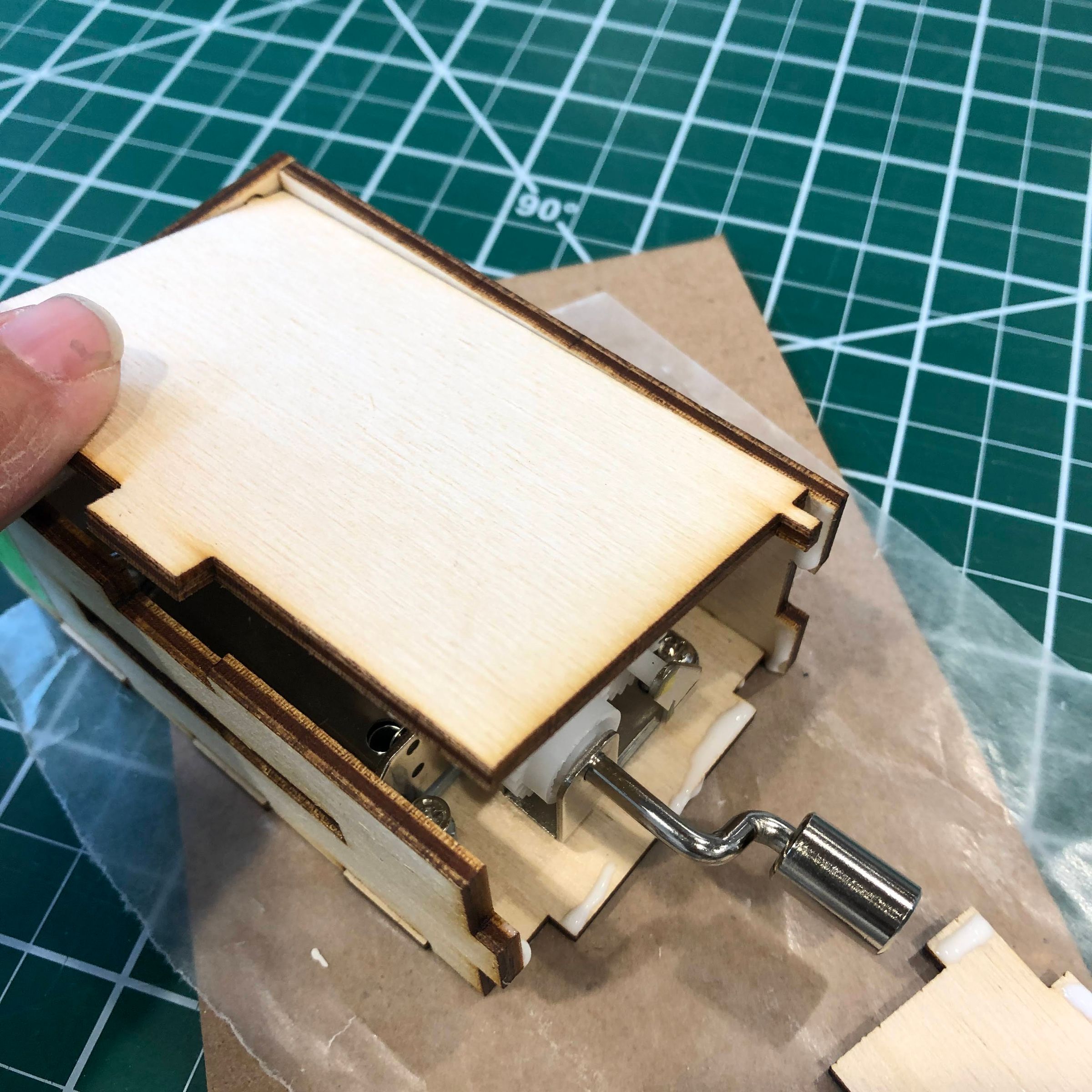 Laser Cut Music Box for Custom Composition 6 Steps Instructables