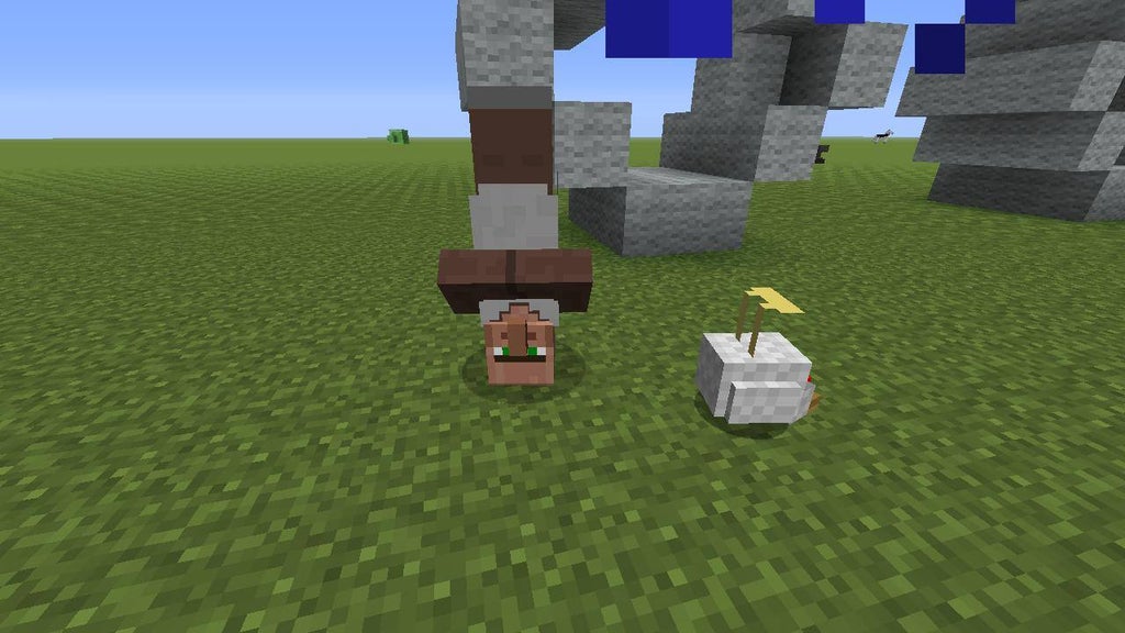 How To Make Mobs Turn Upside Down In Minecraft Instructables