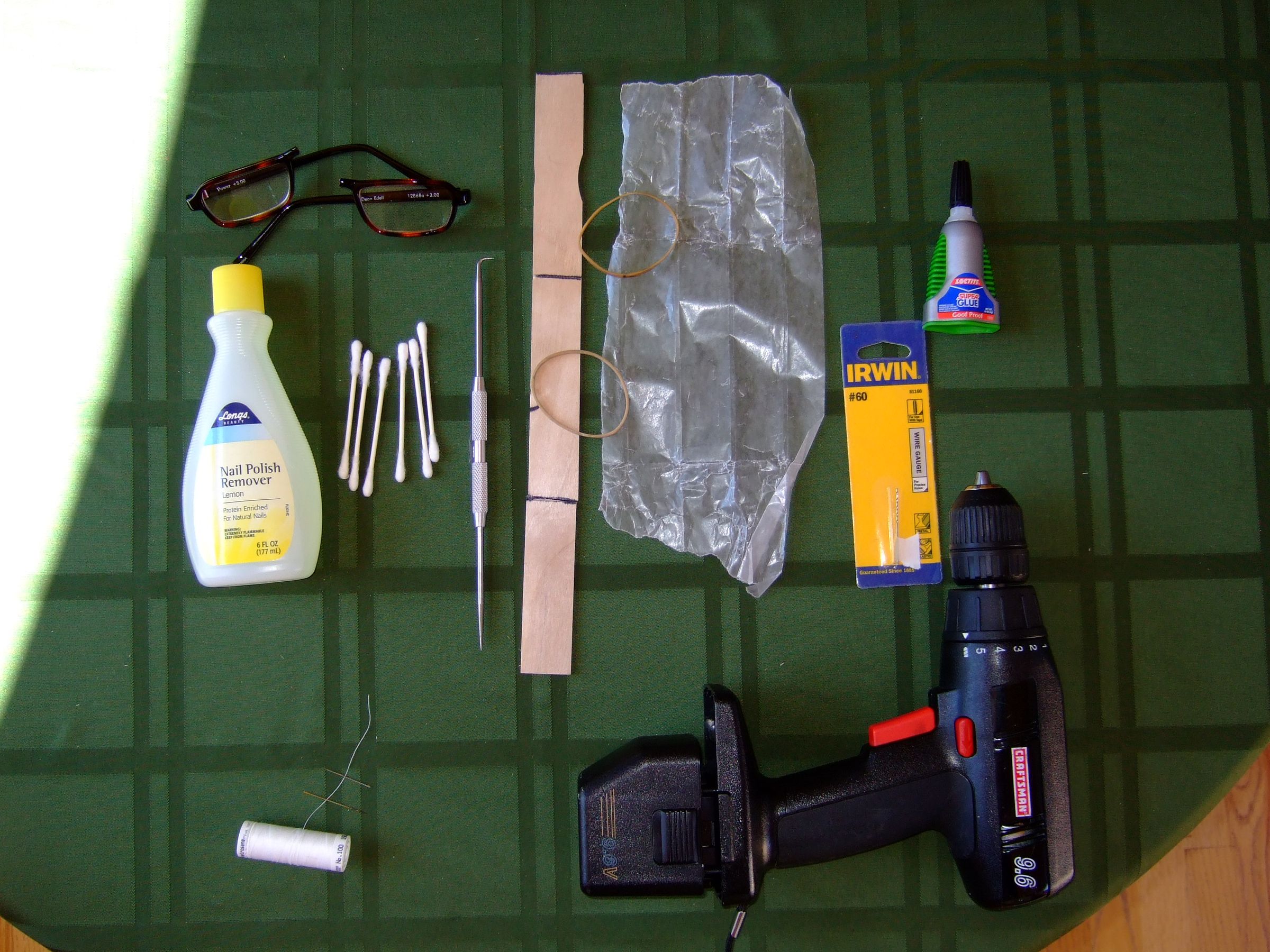 Repair Plastic Eyeglass Frame With Thread and Superglue 12 Steps