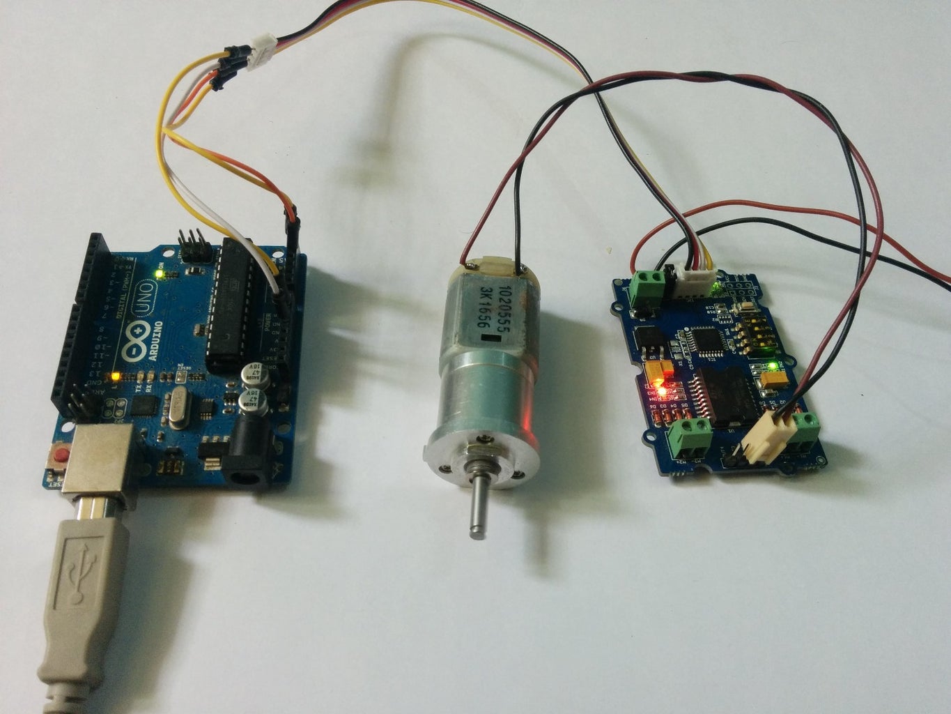 Arduino - Grove I2C Motor Driver : 4 Steps - Instructables