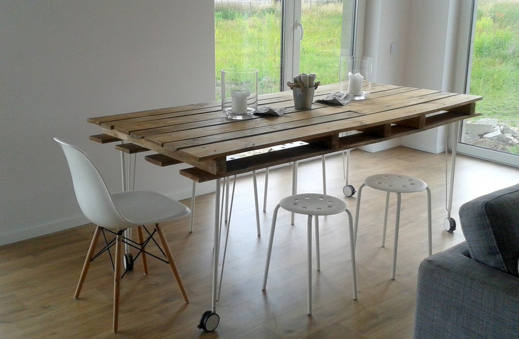 Diy Pallet Dining Table 8 Steps Instructables Diy Pallet Dining Table 8 Steps, Diy Pallet Dining Table