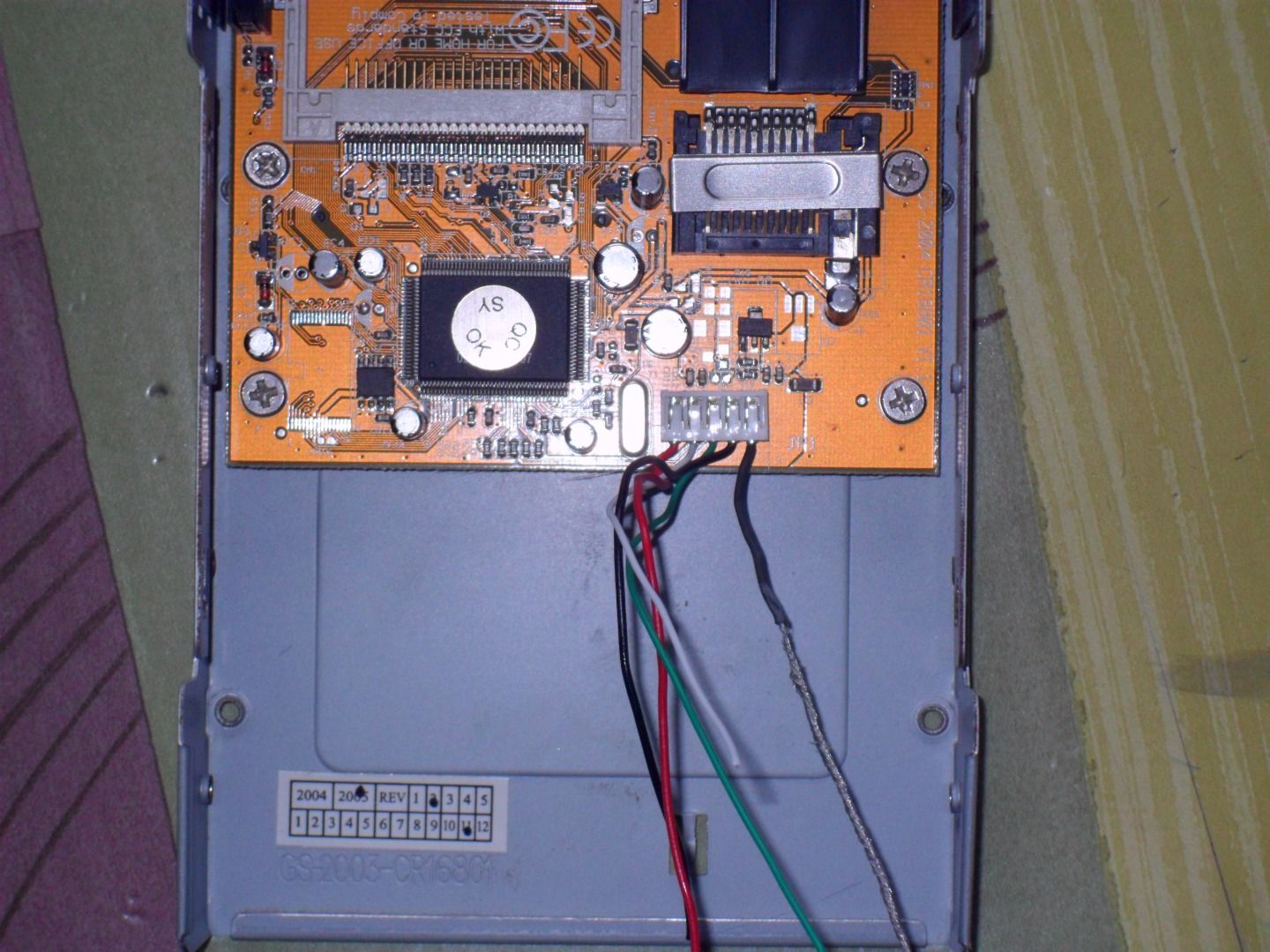 Internal Card Reader to Usb 3 Steps Instructables