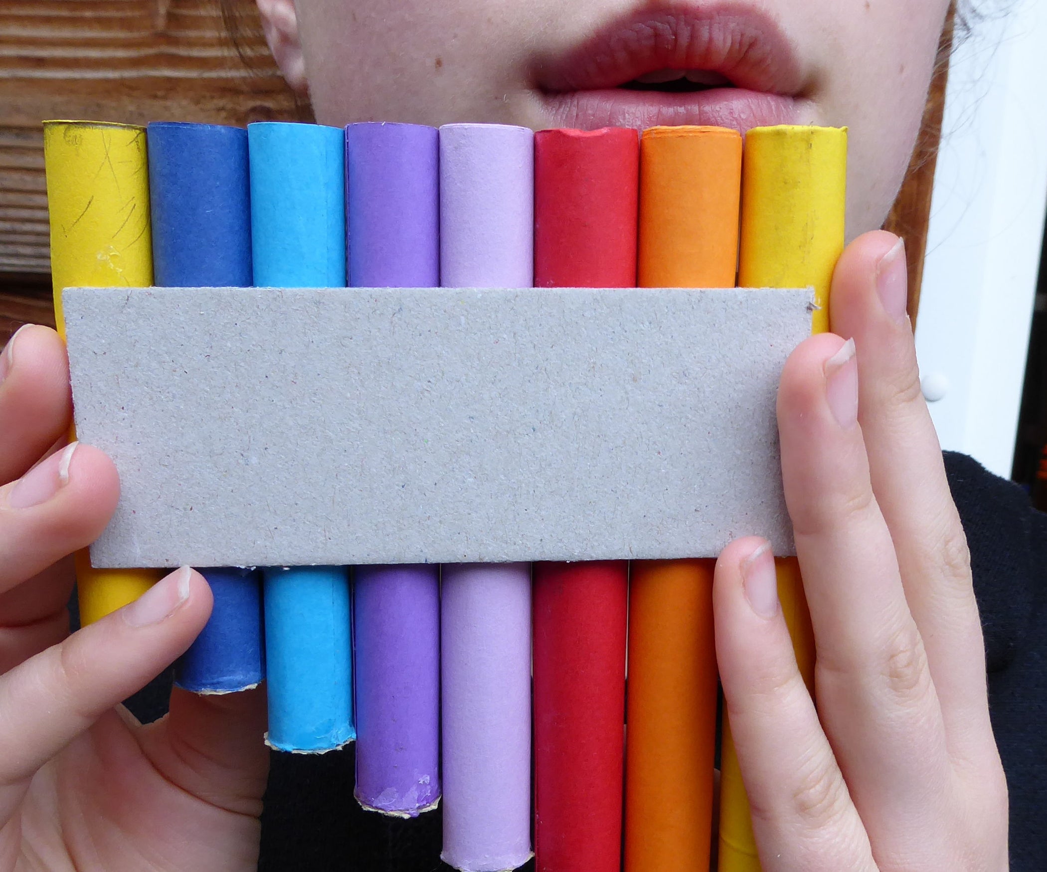 Panpipes From Paper 4 Steps (with Pictures) Instructables