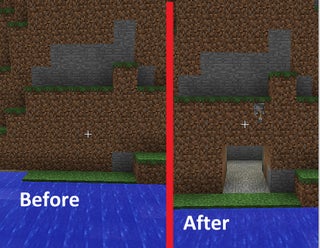 Super Secret Door In Minecraft 13 Steps Instructables