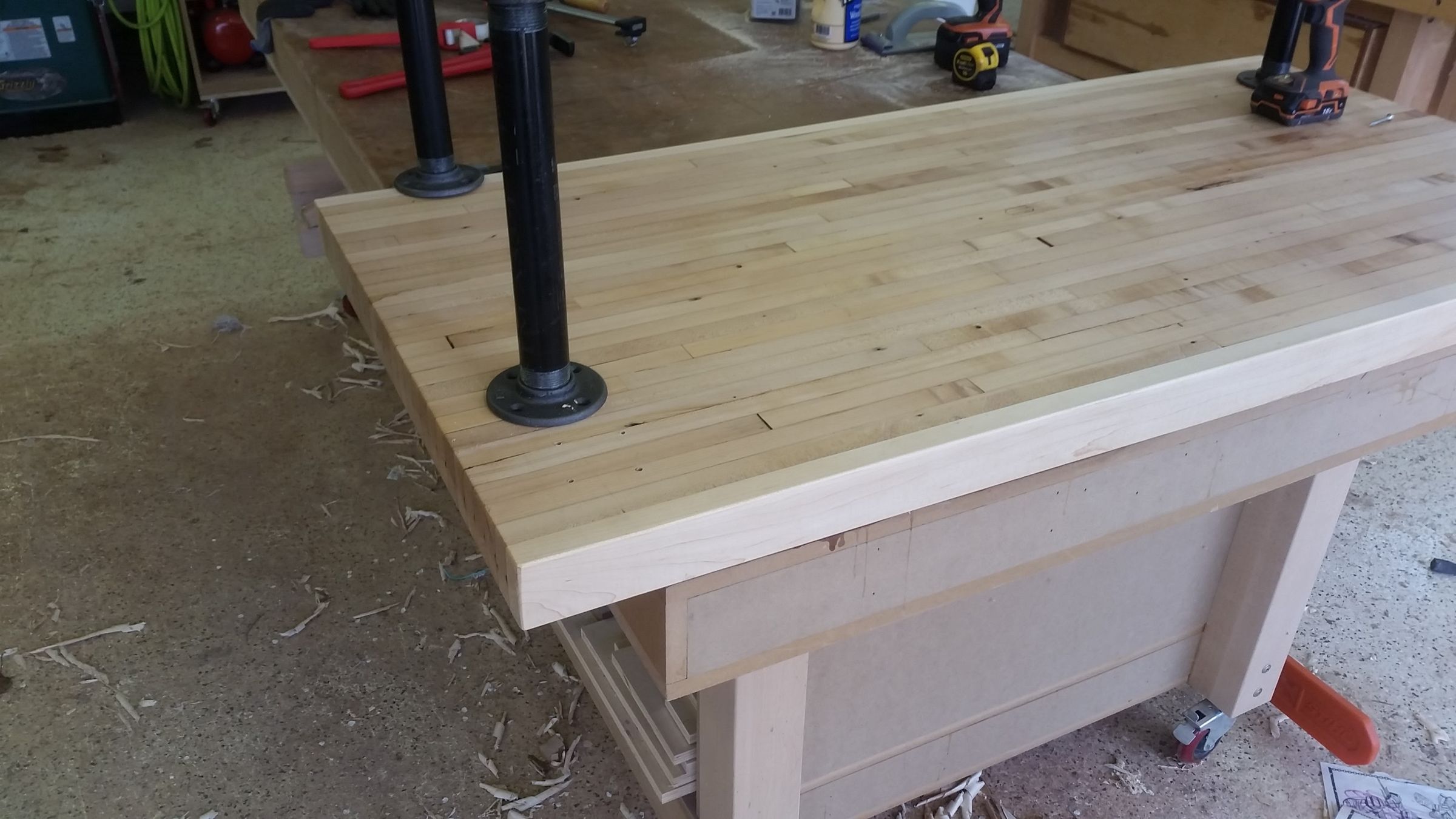 Reclaimed Bowling Alley Desk 6 Steps (with Pictures) Instructables