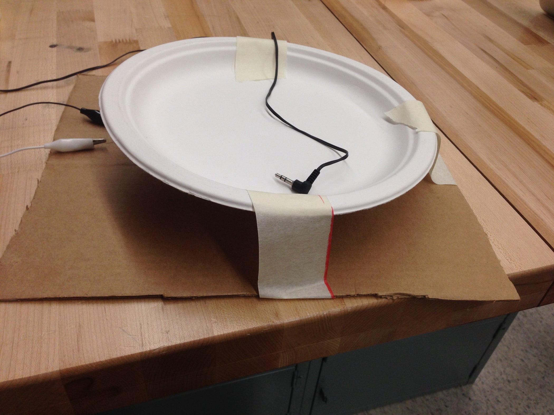 Styrofoam Plate Speaker 10 Steps Instructables