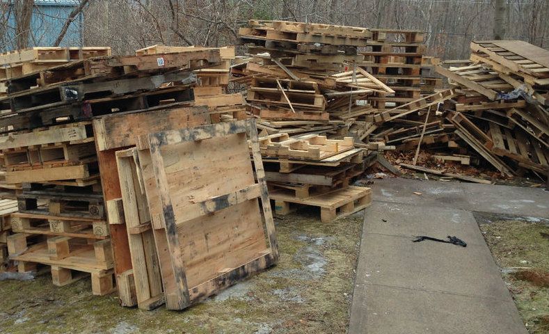 Onde encontrar paletes