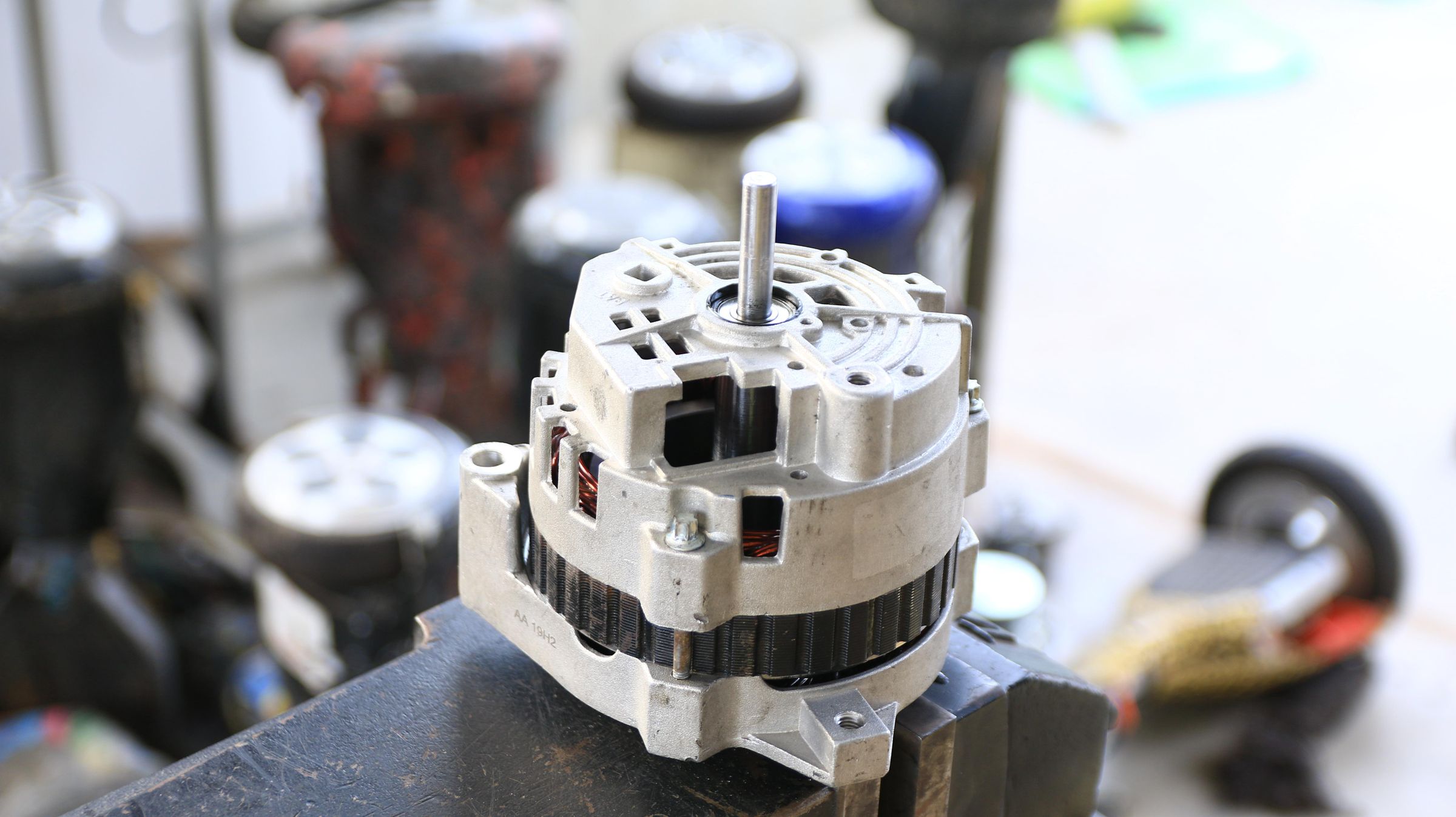 Converting Car Alternator Into a Permanent Brushless Motor 6