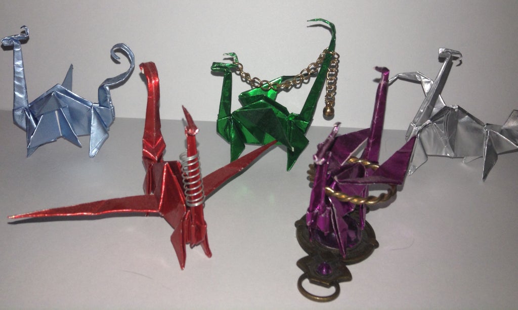 Simple Origami Dragon