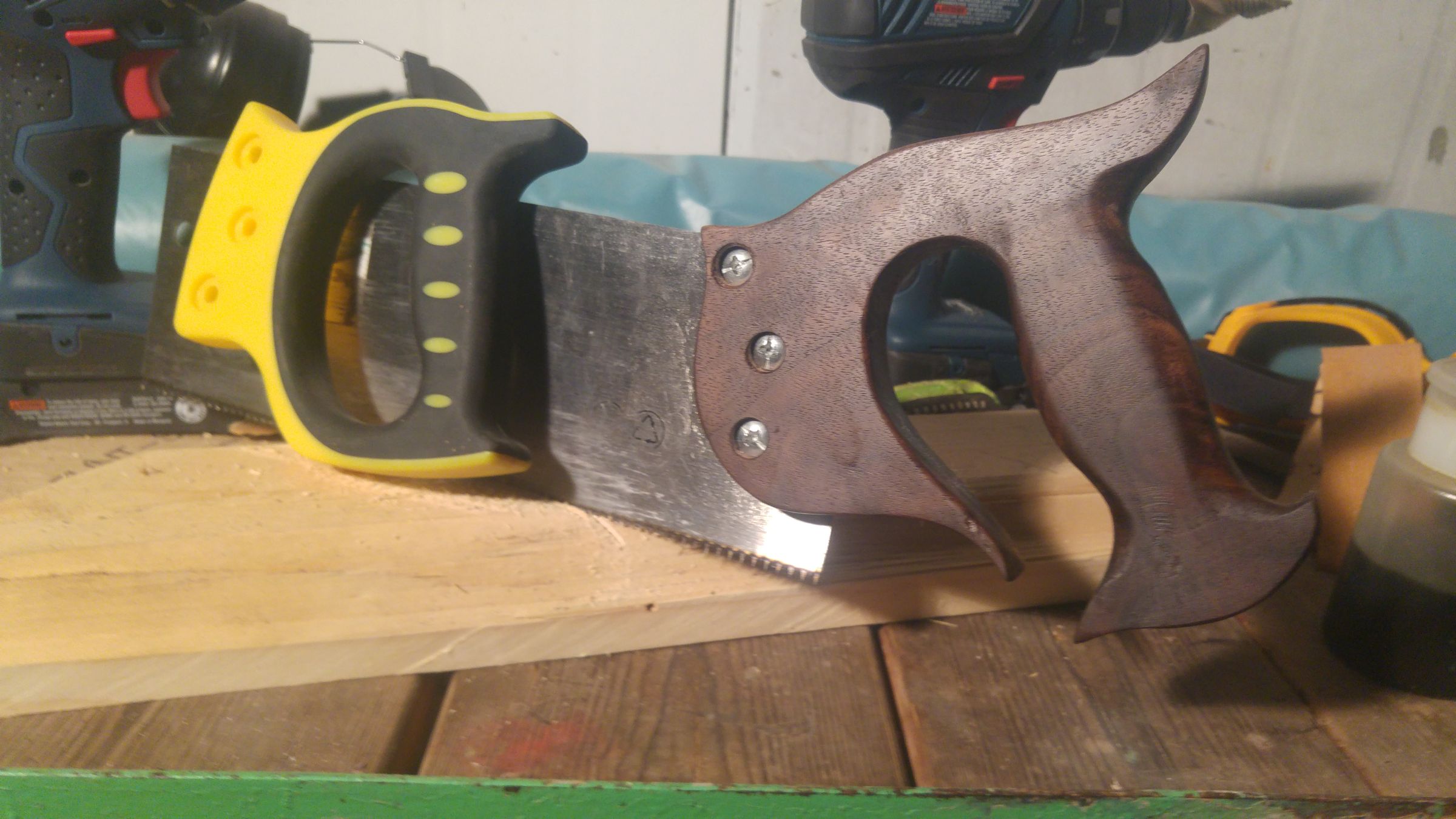 a nicer saw handle DIY Project DIY Project Image