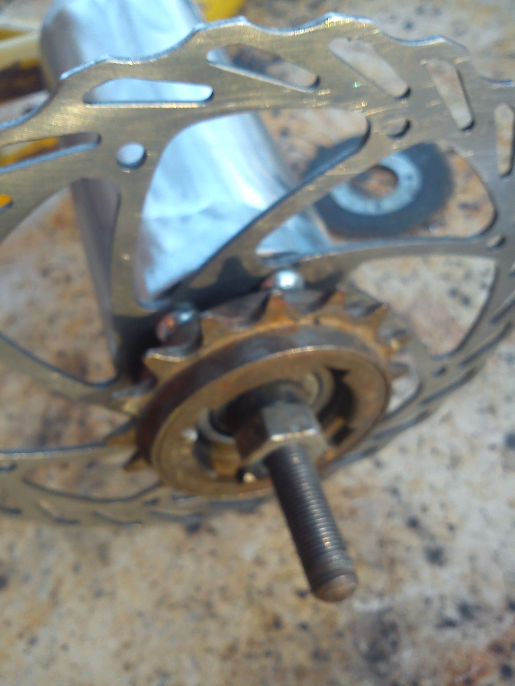 Making Wide Bike Wheel Hubs and Joining Them to Car Rims! 6 Steps