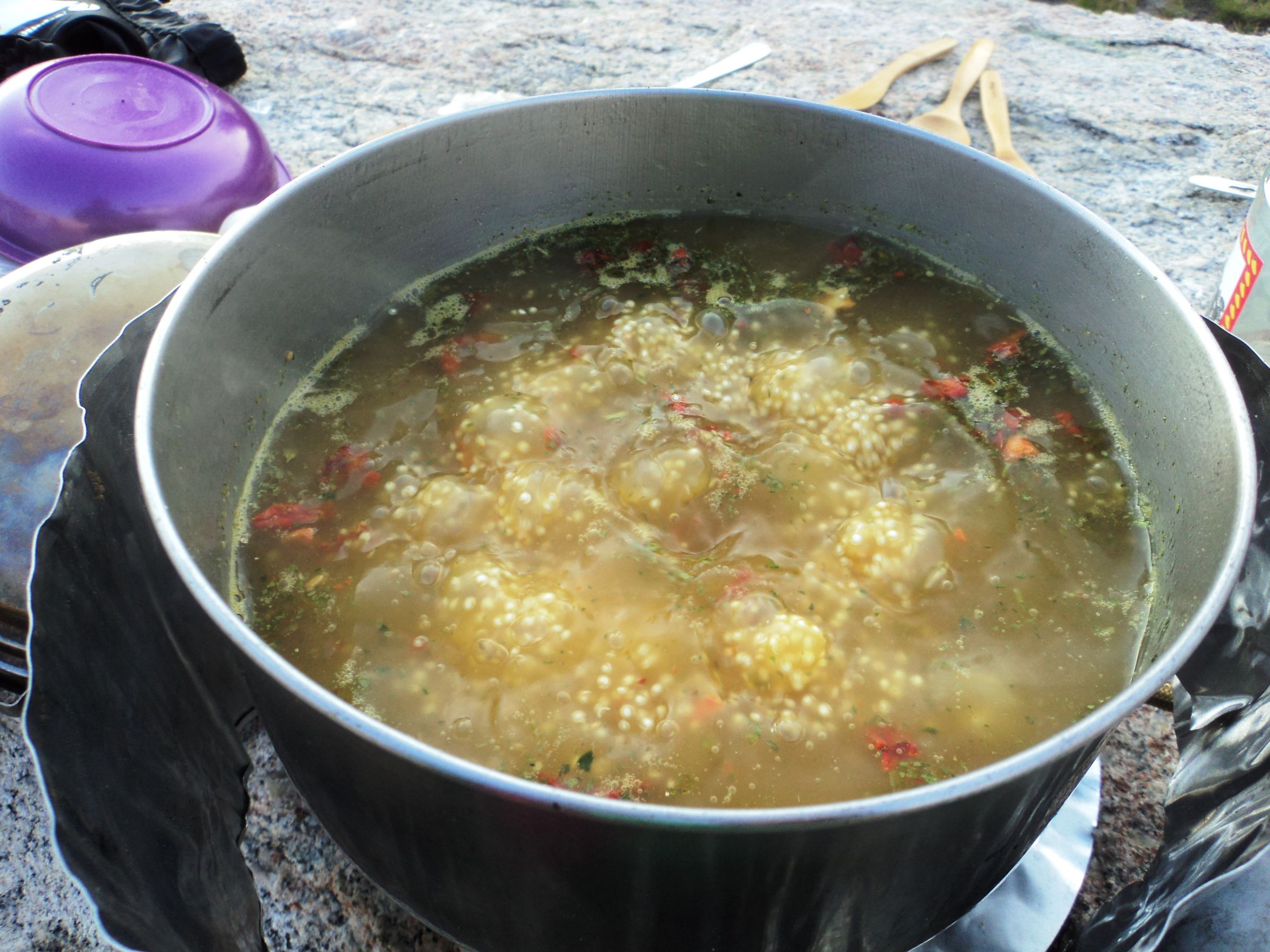 [Backpacking Food] Quinoa With Veggies 5 Steps (with Pictures