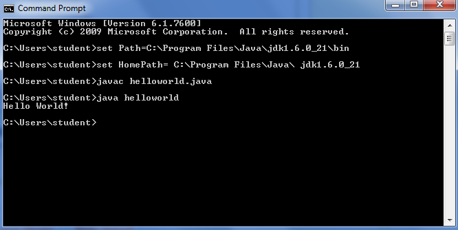 Programing With Java Using Command Prompt 5 Steps Instructables