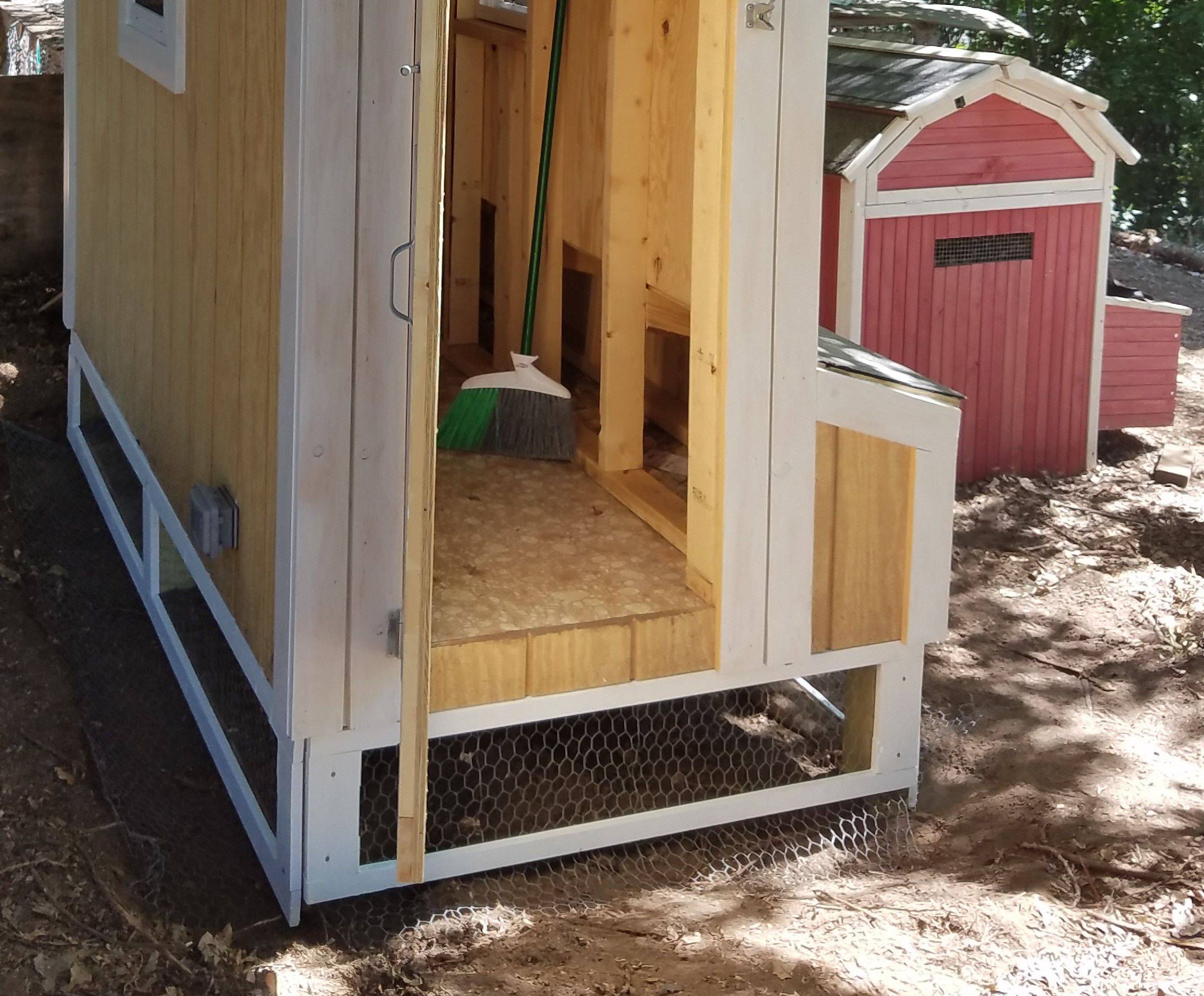 Plan w/ Material List Chicken Coop Framing Plan Outhouse Prints Art