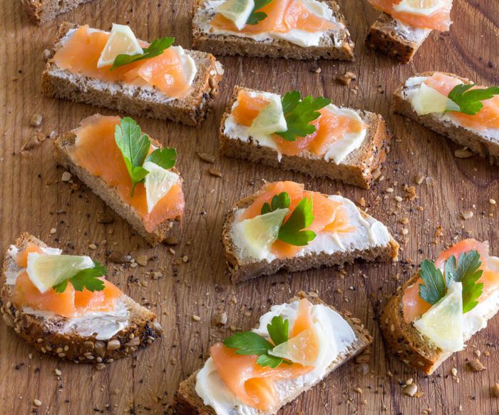 Easy Smoked Salmon Bites