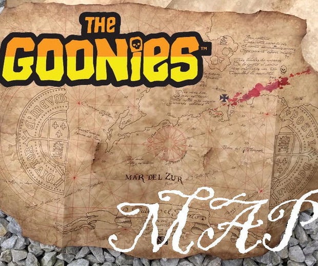 the goonies treasure map 4 steps with pictures instructables