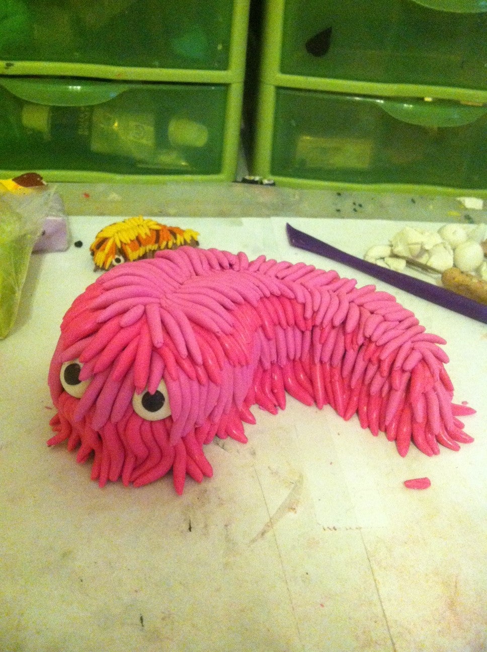 Fuzzy Monster 13 Steps Instructables