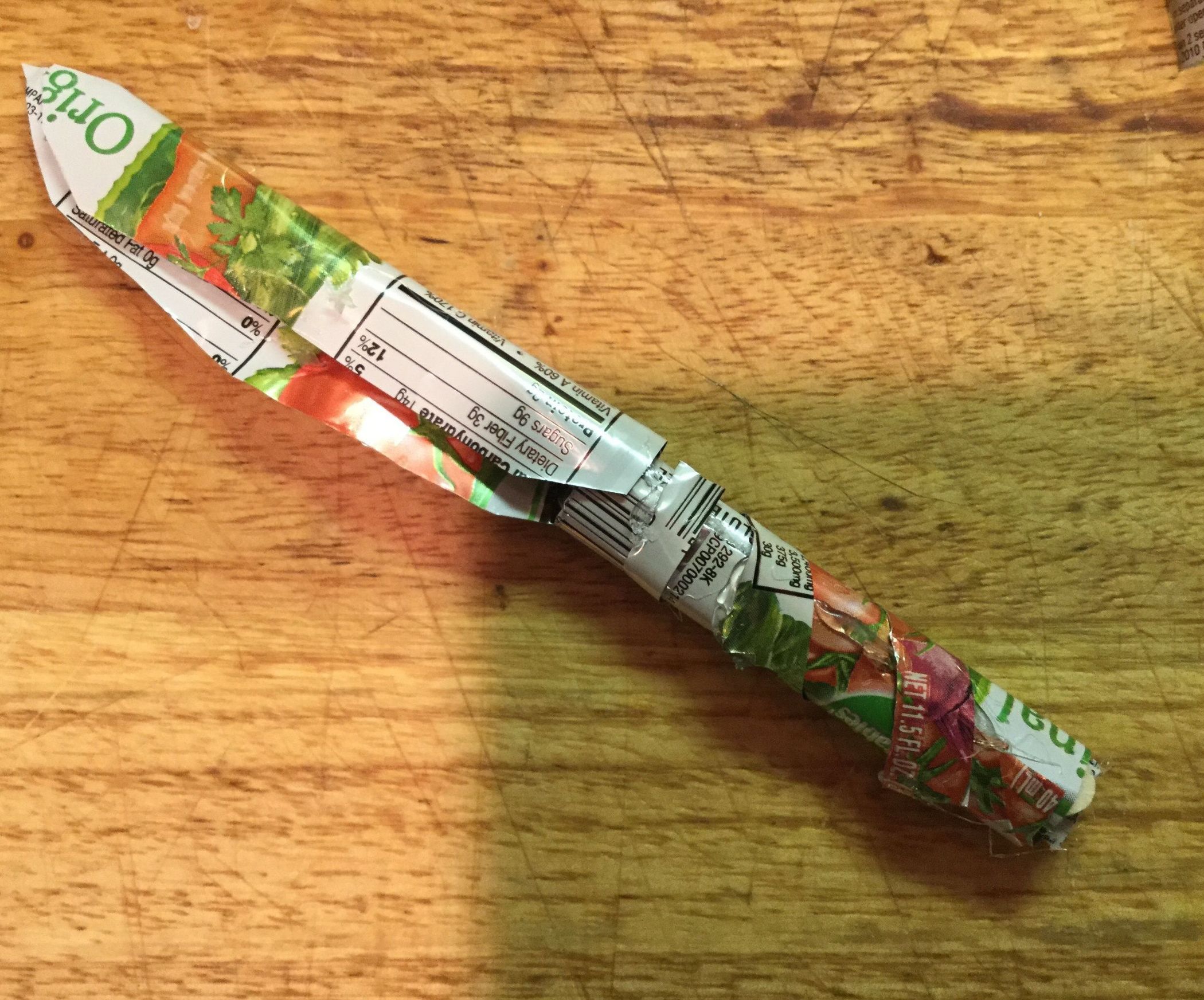 DIY Soda Can Knife 8 Steps Instructables