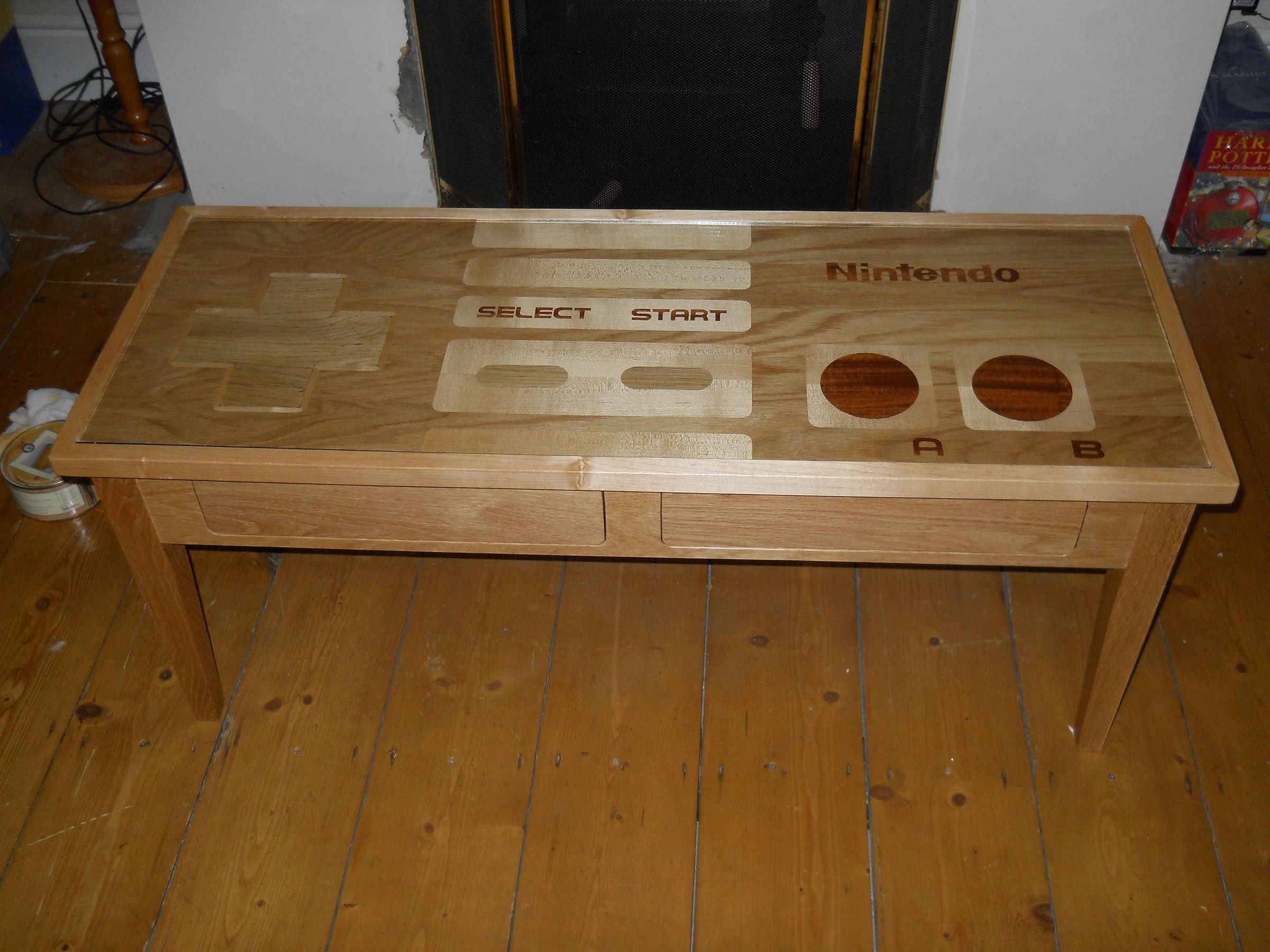 NES Controller Coffee Table 16 Steps (with Pictures) Instructables