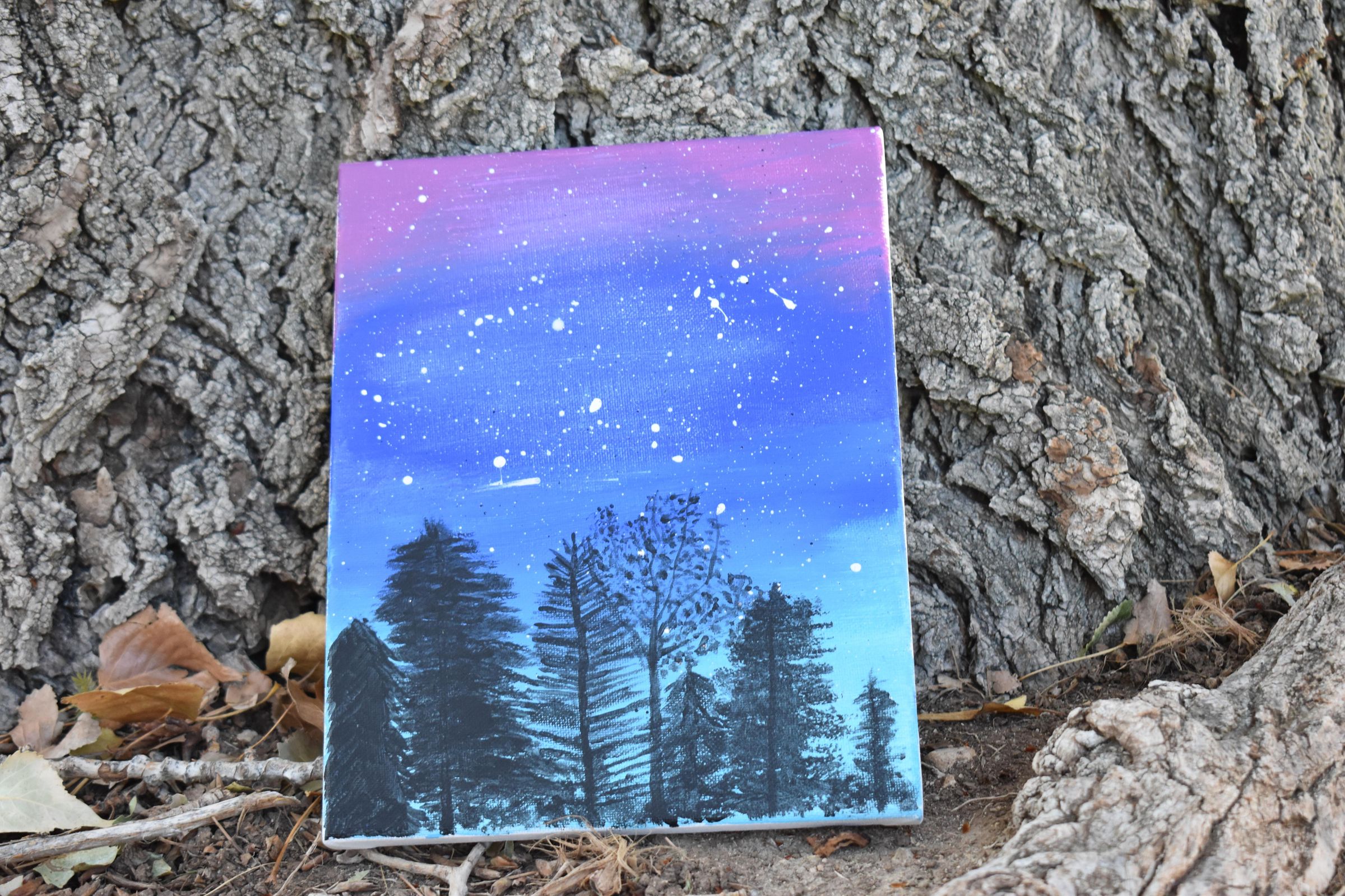 How To Paint Pine Trees Silhouette Here is the best collection of