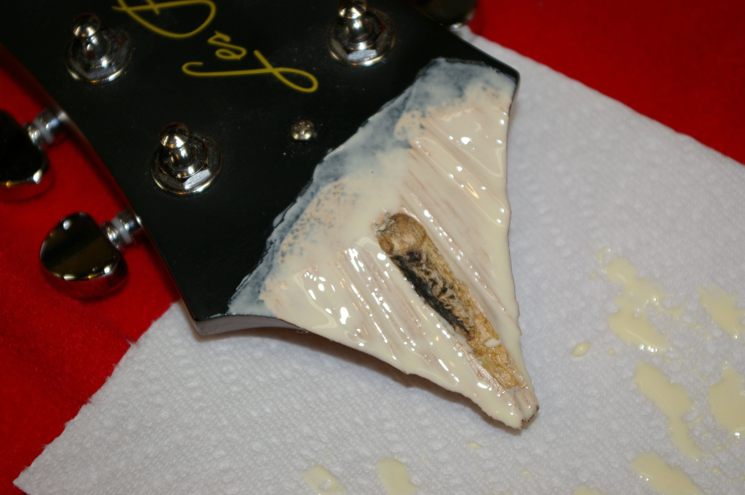 How to Repair a Broken Guitar Neck (headstock) 12 Steps (with