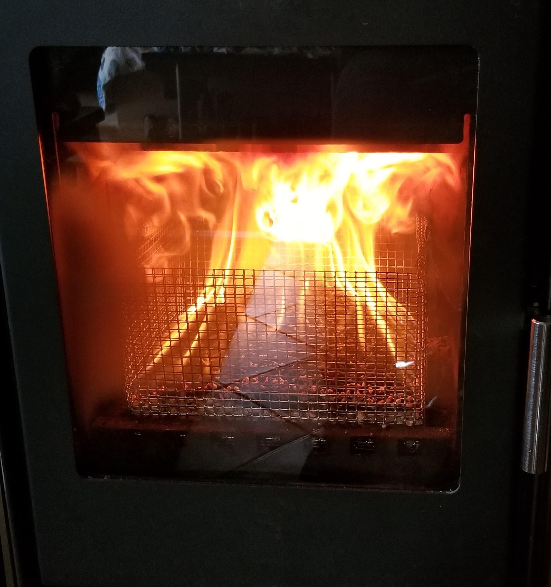 Fuel Pellet Adapter for a Woodburning Fireplace (or Stove) 6 Steps