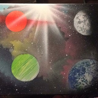 How To Paint An Amazing Space Scene 5 Steps With Pictures Instructables How To Paint An Amazing Space Scene 5 Steps With Pictures Instructables
