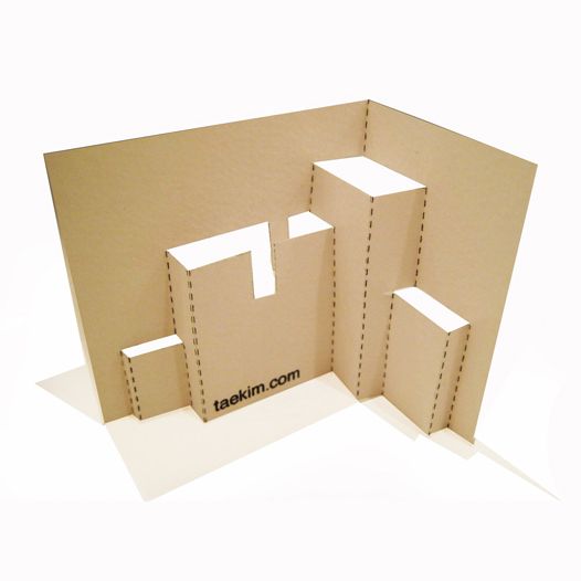 DIY guide for 3D Business Card (for projection artists) with step-by-step instructions